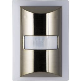 GE 36269 CoverLite 60-Lumen Motion-Boost LED Night-Light (Brushed Nickel)