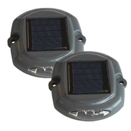 Dock Edge Docklite Solar Dock and Deck Light - 2-Pack