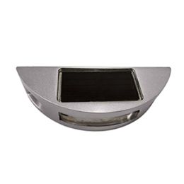 Hydro Glow T1B Half Moon Solar Dock, Deck and amp; Pathway Light - Blue