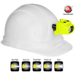 Nightstick XPP-5454GC Intrinsically Safe Headlamp w Hat Clip