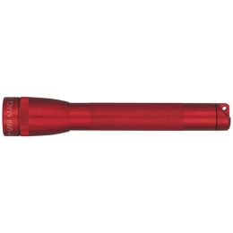 MAGLITE SM2A03H 14-Lumen Mini MAGLITE Flashlight with Holster (Red)